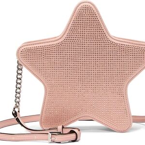 Victoria's Secret Pink Star Crossbody Bag with Chain Strap